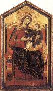 Guido da Siena Madonna and Child Enthroned Spain oil painting artist
